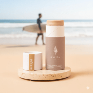 Pantalla solar natural bio SPF 50+ AWUA